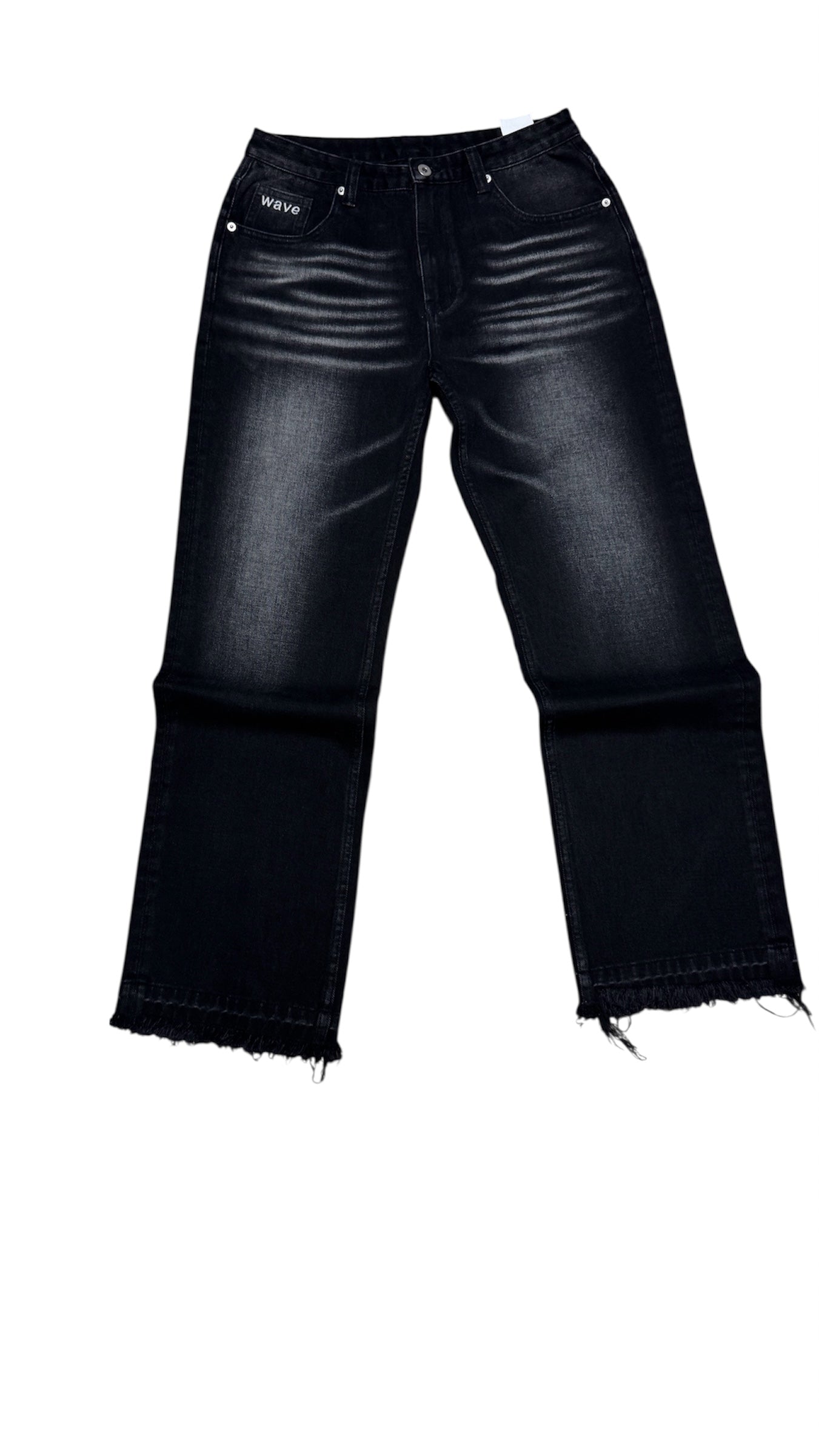 BLACK WASHED DENIM