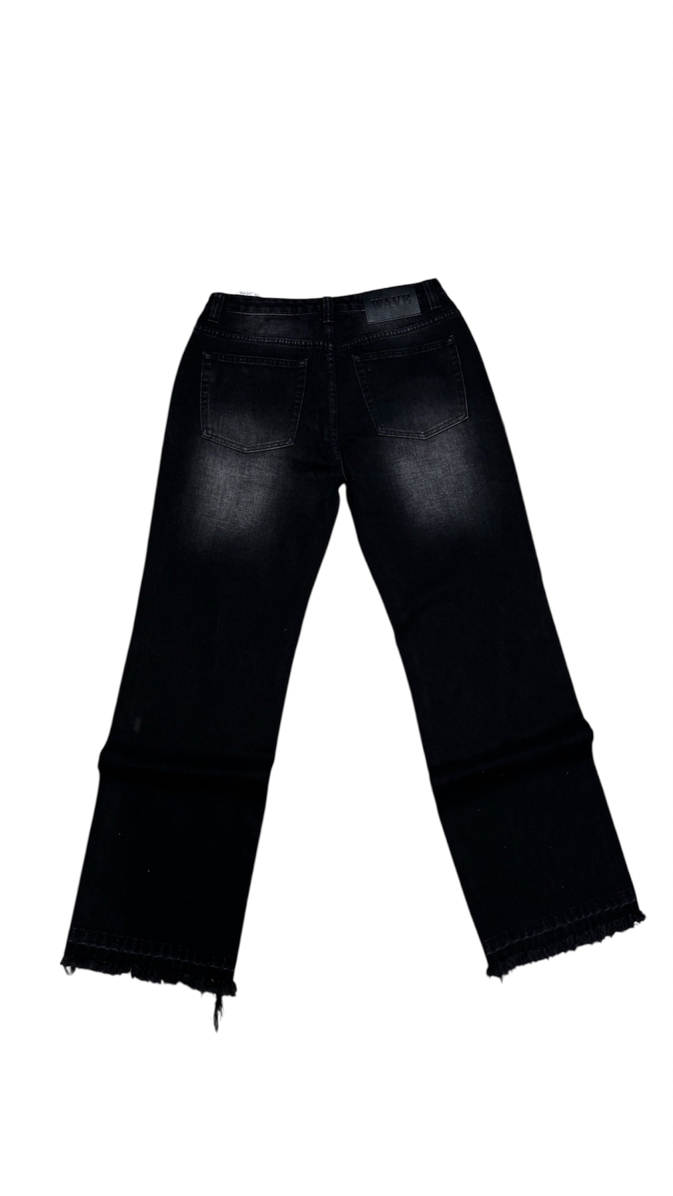BLACK WASHED DENIM